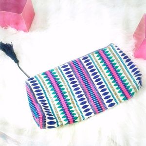 Enchante' Accessories | Indian knit make-up bag